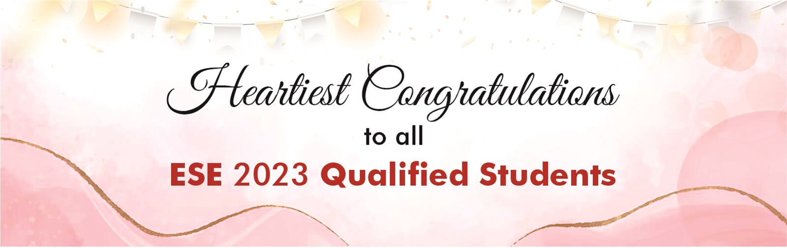 ESE 2023 Congratulations