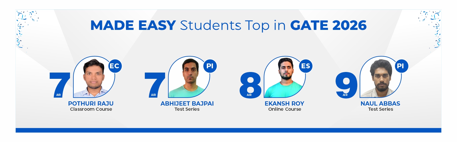 GATE 2026 Toppers -4 