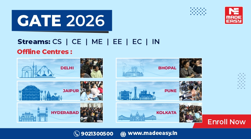 Offline Batches GATE 2026