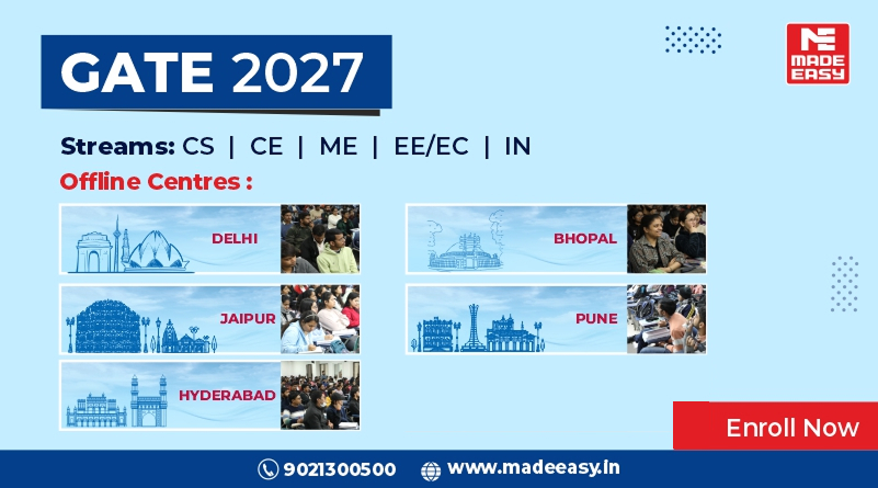 Offline Batches GATE 2027