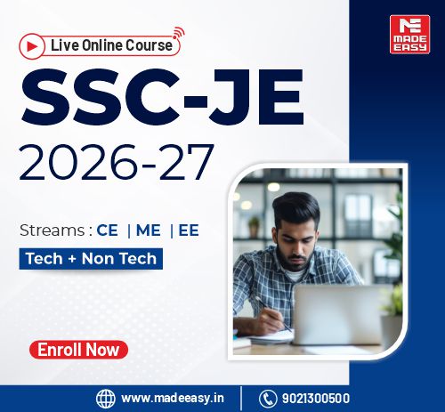 SSC JE 2027 (Tech + Non. Tech) Live Online Course