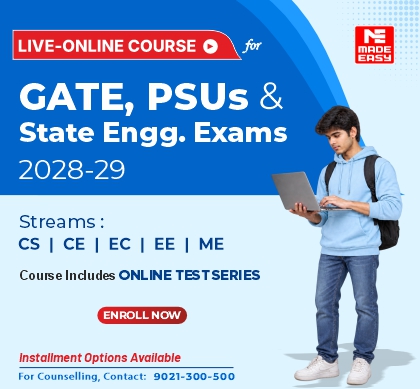 MADE EASY Live Online Courses for ESE, GATE, PSUs 2027-28