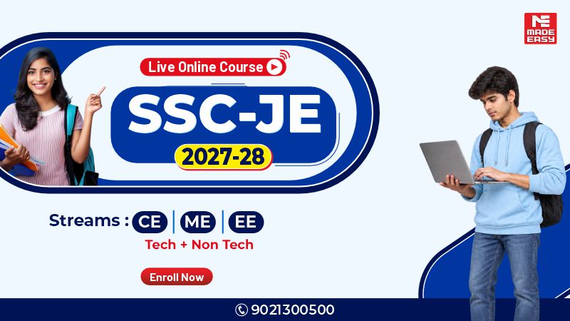 SSC JE Banner