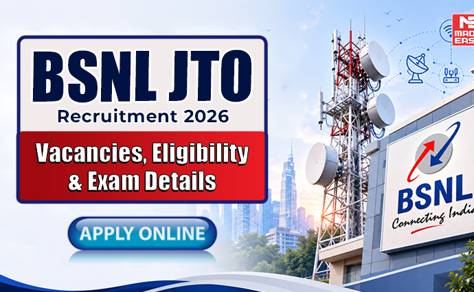 BSNL JTO Recruitment 2026: Vacancies, Eligibility & Exam Details - Apply Online 10 BSNL JTO Recruitment 2026