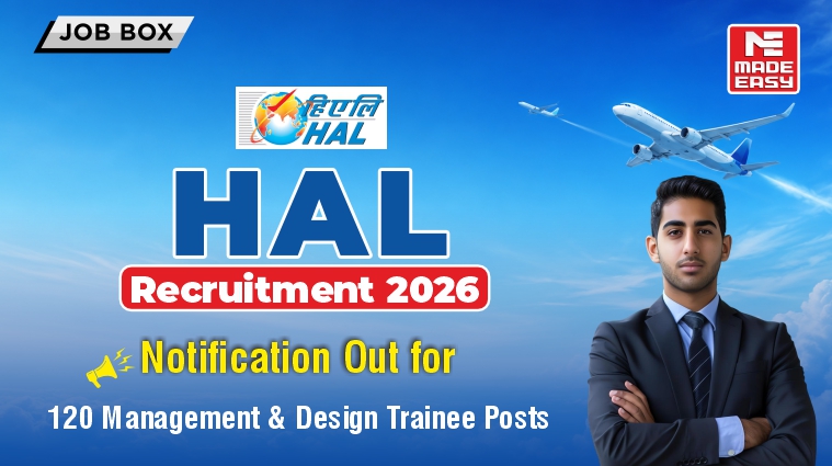 HAL Recruitment 2026 Notification Out for 120 Management & Design Trainee Posts 1 HAL Recruitment