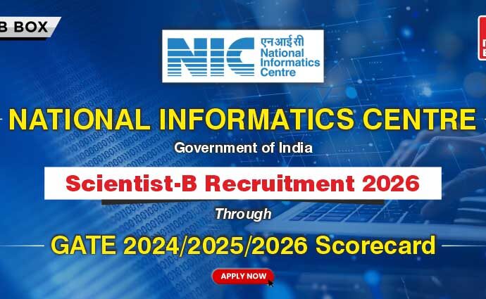 NIC Scientist-B Recruitment 2026 through GATE 2024/2025/2026 Scorecard