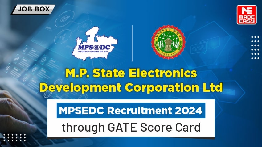 MPSEDC Recruitment 2024 through GATE Score Card 1 MPSEDC Recruitment 2024 through GATE Score Card