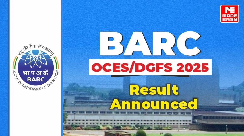 BARC OCES/DGFS 2025 Result Announced 1 BARC OCES/DGFS 2025 Result