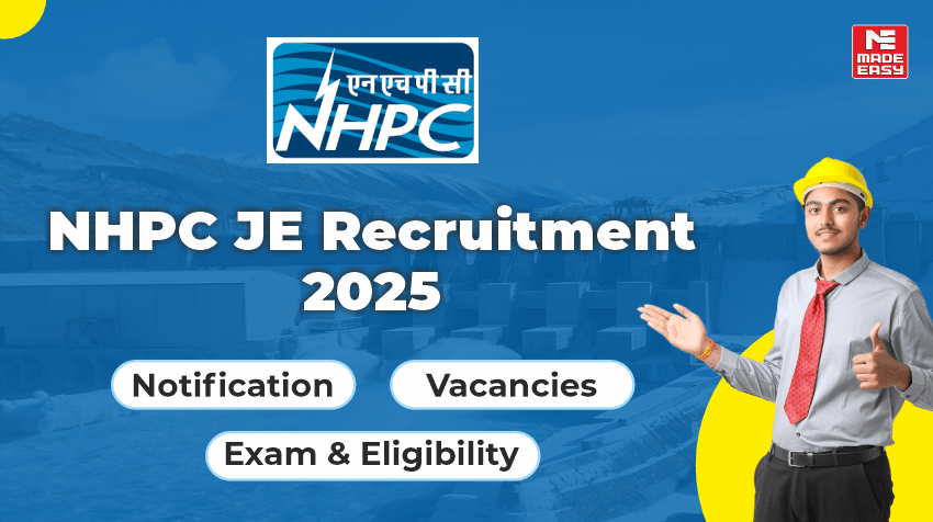 NHPC JE Recruitment 2025: Notification, Vacancies, Exam & Eligibility 1 NHPC JE Recruitment 2025 Notification, Vacancies, Exam & Eligibility