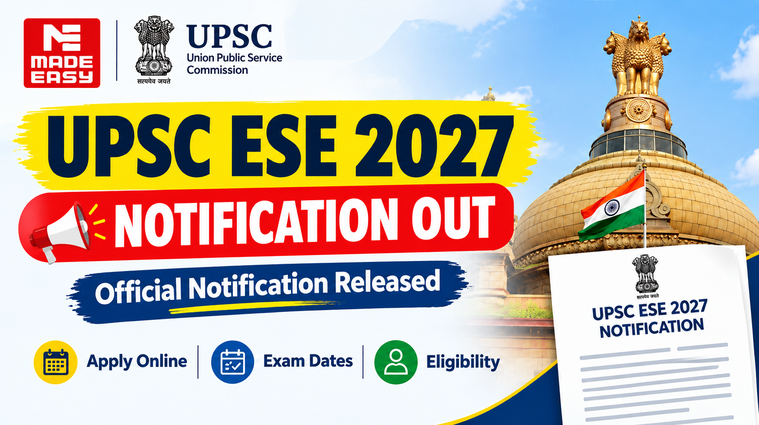 UPSC ESE 2027