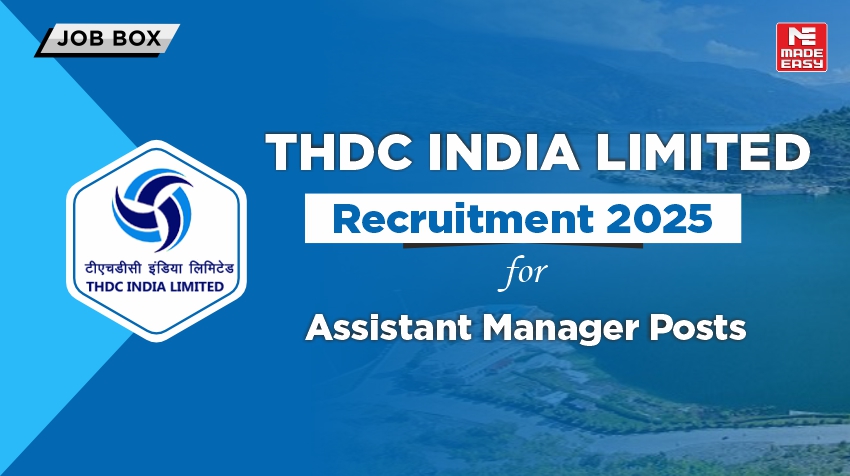 THDC India Limited Recruitment 2025 for Assistant Manager Posts 1 THDC India Limited Recruitment 2025 for Assistant Manager Posts