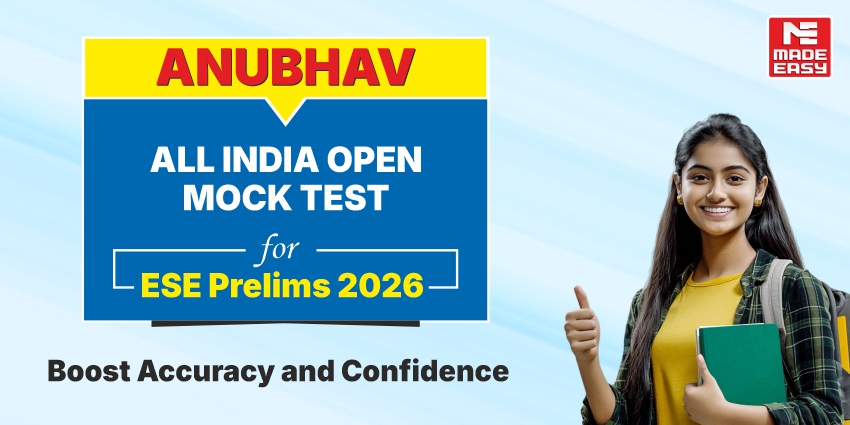 Anubhav Mock Test for ESE Prelims 2026: Boost Accuracy and Confidence 1 Anubhav Mock Test for ESE Prelims 2026 Boost Accuracy and Confidence