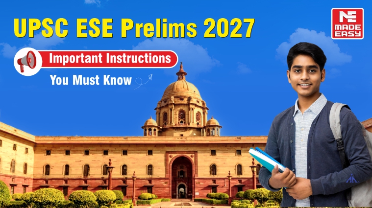 UPSC ESE Prelims 2027