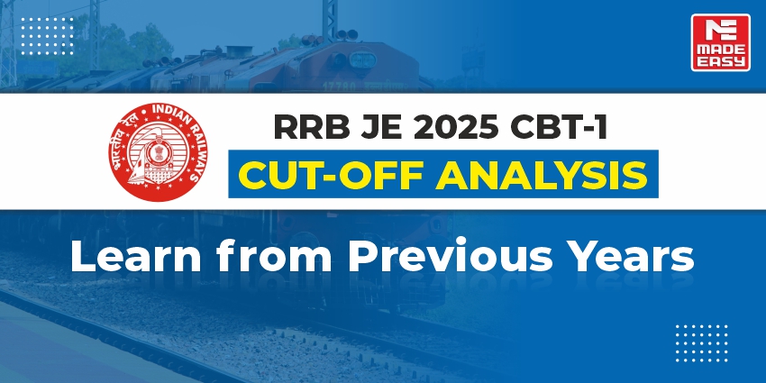 RRB JE 2025-26 CBT 1 Cutoff