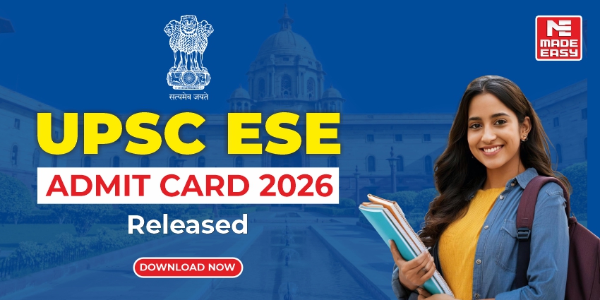 UPSC ESE Prelims 2026 Admit Card Released– Check Latest Update 1 UPSC ESE Prelims 2026 Admit Card Rleased– Check Latest Update