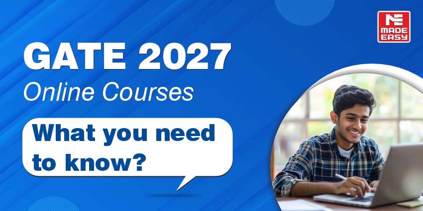 GATE 2027 Online Courses: What you need to know?