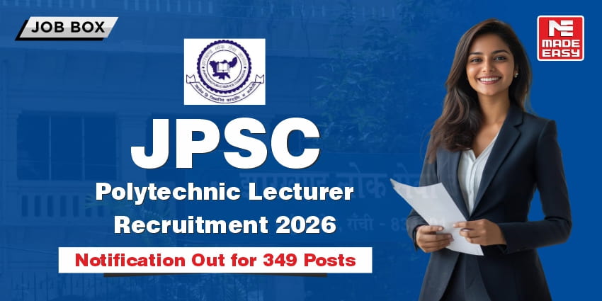 JPSC Polytechnic Lecturer Recruitment 2026 for 349 Posts 1 JPSC Polytechnic Lecturer Recruitment