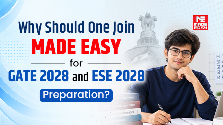 Why Should One Join MADE EASY for GATE 2028 and ESE 2028 Preparation? 1 GATE 2028 and ESE 2028
