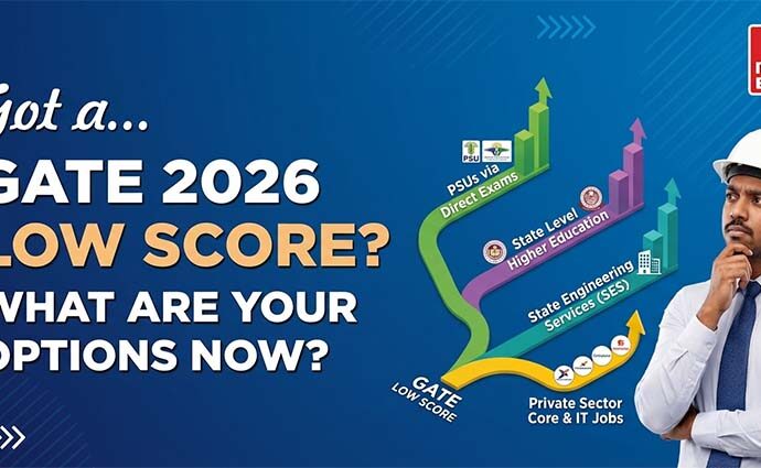 GATE 2026 Low Score? What Are Your Options Now?