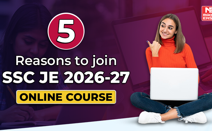 Top 5 Reasons to join SSC JE 2026-27 Online Course 5 Reason to join ssc je 2026-27