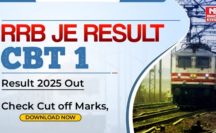 Rrb je cbt 1 result 2025 out