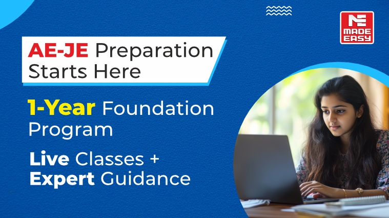 Best AE JE Online Course 2026 | 1-Year Foundation Program 1 Best AE JE Online Course 2026