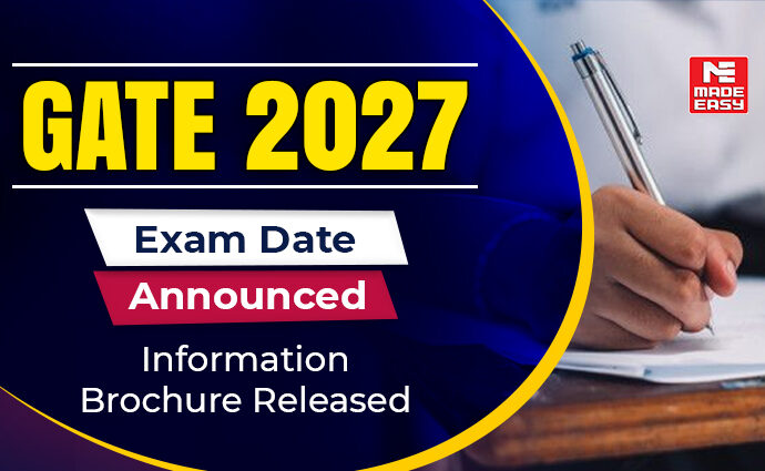 GATE 2027 Exam Date Announced
