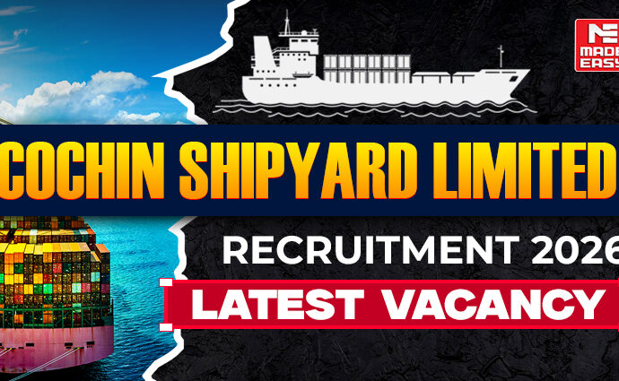 Cochin Shipyard Limited Recruitment 2026