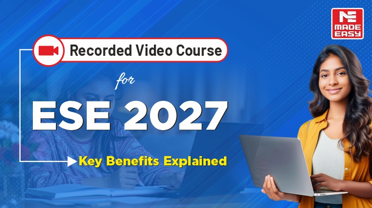 Recorded Video Course for ESE 2027 | Key Benefits Explained 1 Recorded Video Course for ESE 2027 | Key Benefits Explained