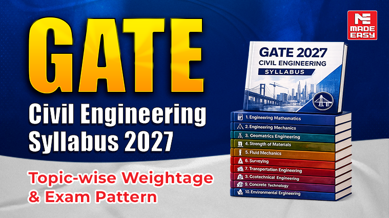 GATE Civil Engineering Syllabus 2027