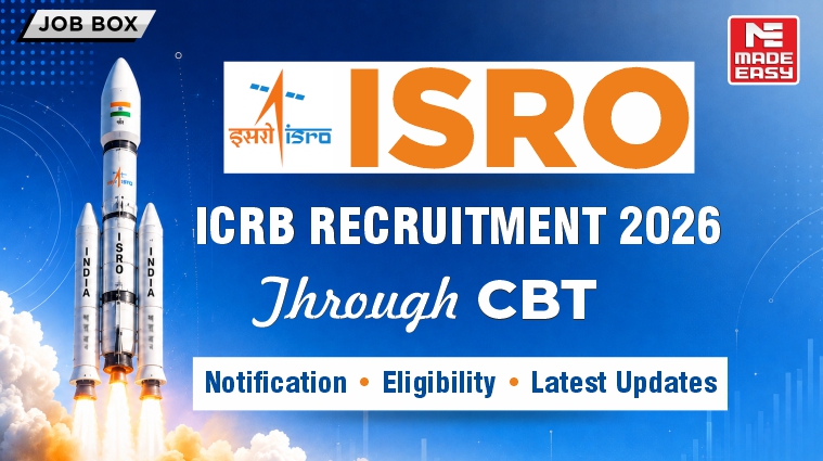 ISRO ICRB Recruitment 2026: CBT Notification, 175 Vacancies & Latest Update 1 ISRO recruitment CBT