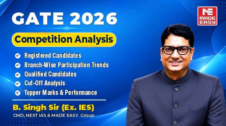 GATE 2026 Key Statistics : Overview, Stream Trends, Cutoffs & Much more 1 gate 2026