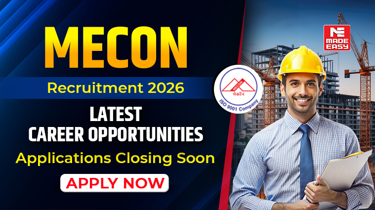 mecon recruitment