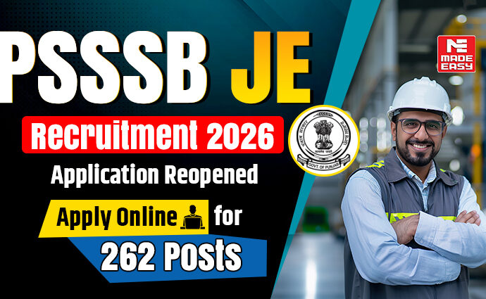 PSSSB JE Recruitment