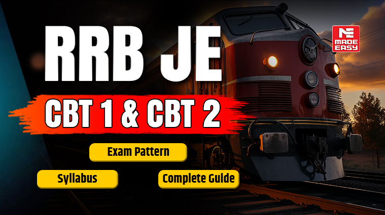 What is CBT 1 and CBT 2 in RRB JE Exam 2026? 1 CBT 1