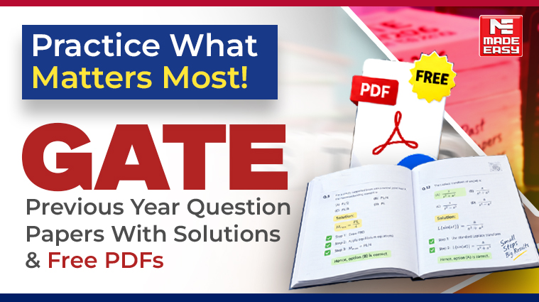 GATE Previous Year Question Papers with Solutions: Branch-Wise PDF Download 1 gate previous year question