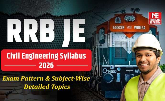 rrb je civil syllabus​