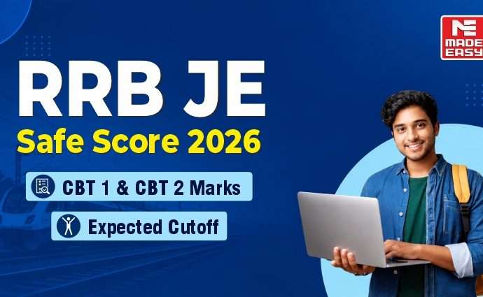 RRB JE safe score