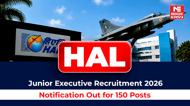 HAL Junior Executive Recruitment 2026: Notification Out for 150 Posts 1 HAL Junior Executive