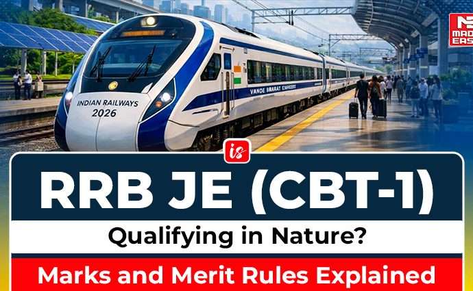 Is RRB JE CBT 1 Qualifying in Nature