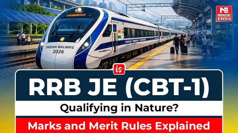 Is RRB JE CBT 1 Qualifying in Nature